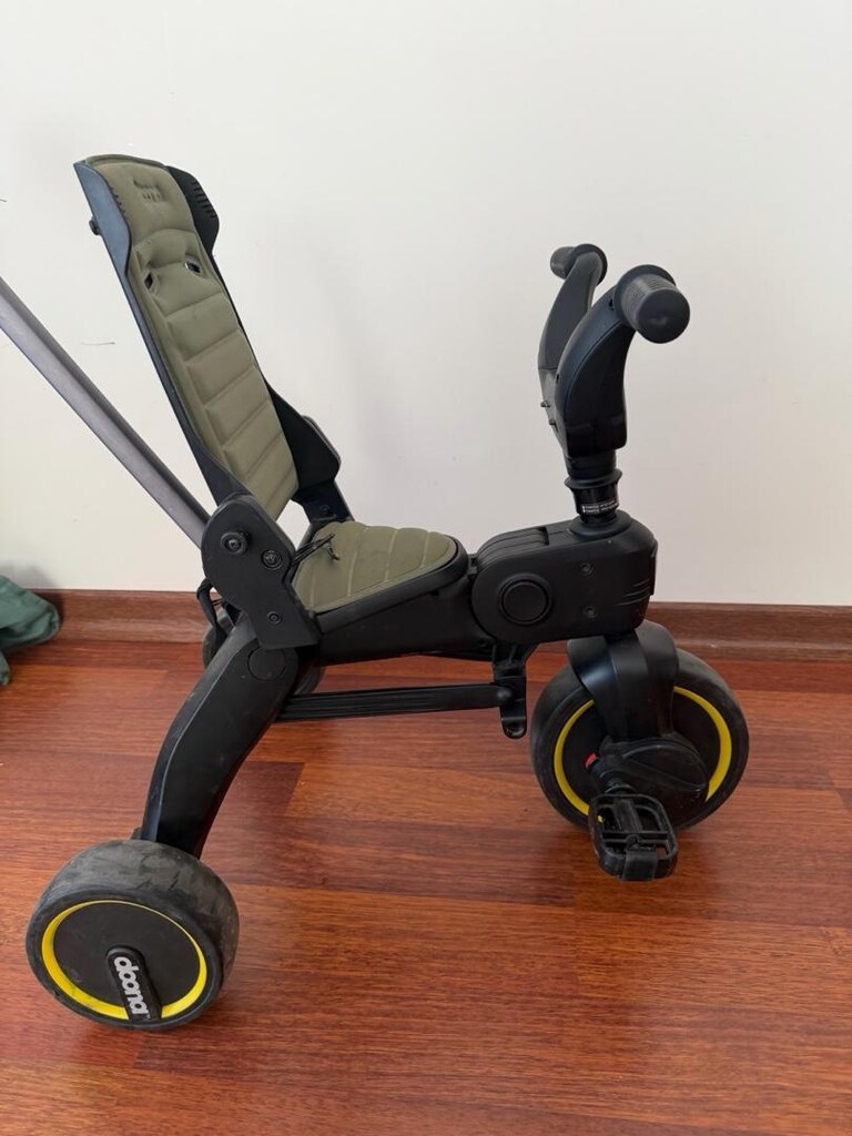 Doona Liki Trike S3 Katlanır Bebek Bisikleti (Yeşil) - Temiz - 4