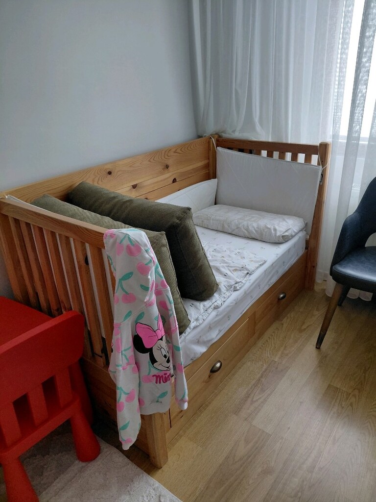 çocuk yatağı 2 adet 75 e 150
