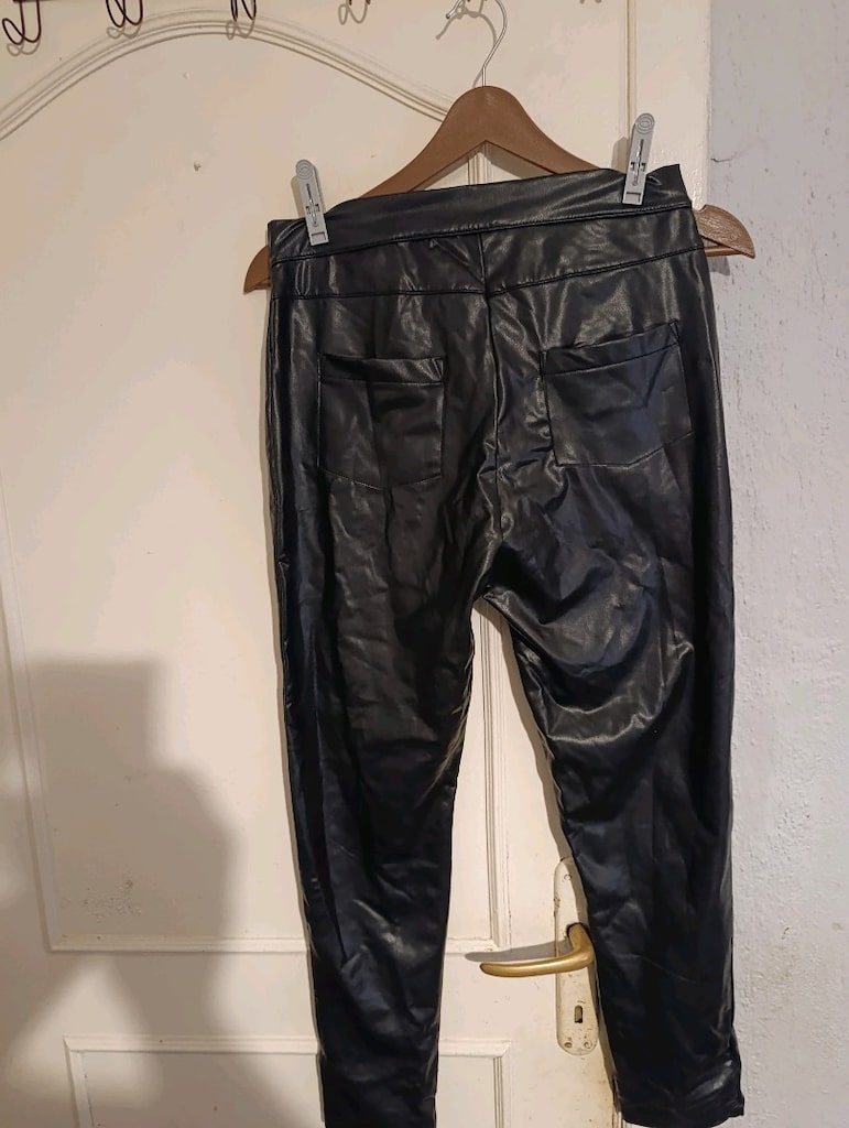 LCW Şık Siyah Deri Pantolon (M) - 5