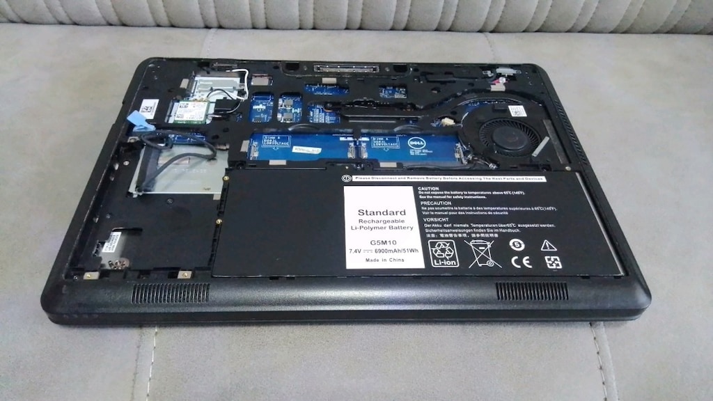 Dell E5450 i5 5.nesil laptop Notebook Anakart Arızalı - 7