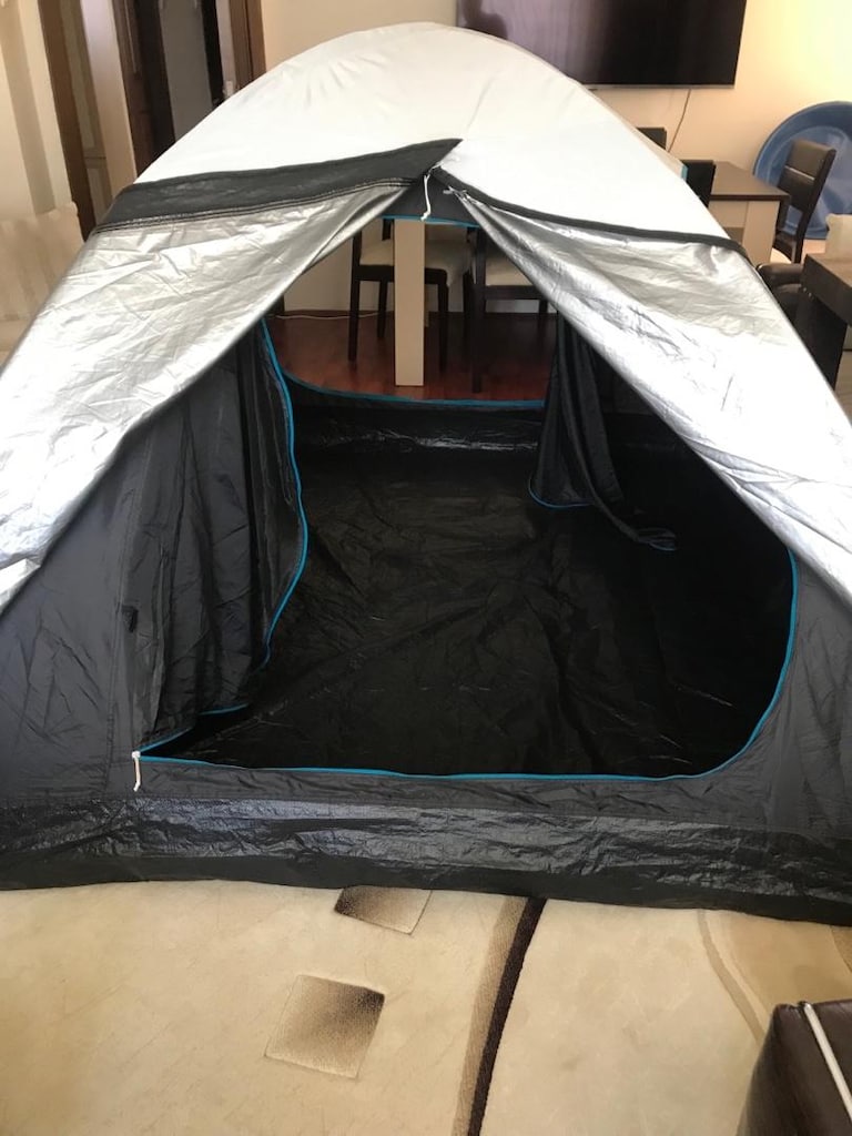 Quechua Arpenaz 3 Fresh&Black 3 kişilik kamp çadırı - 6