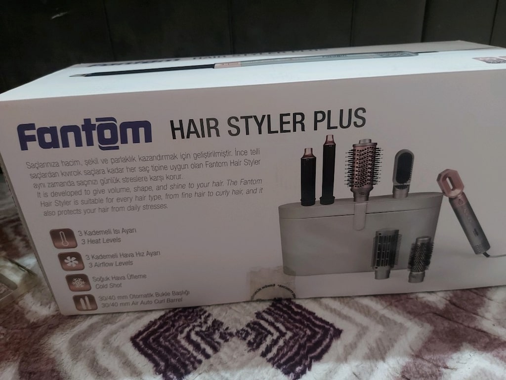 fantom saç şekillendirici ve düzleştirici - 10