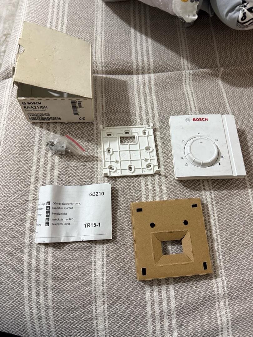 bosch kablolu termostat - 3