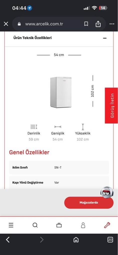 derin dondurucu Arçelik çekmeceli - 7