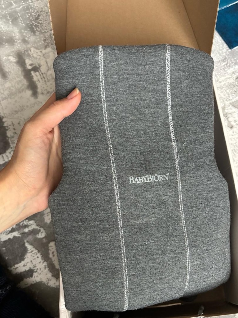 BabyBjörn Kanguru Mini 3D Jersey Dark Grey - 2