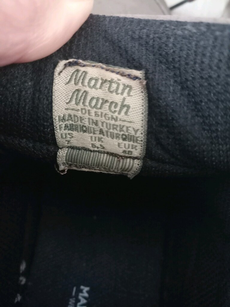Martin March Erkek Bot Yeni Sıfır - 8