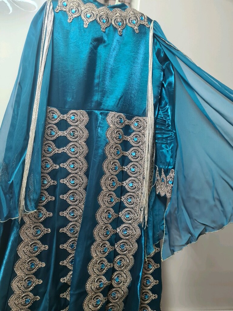 Tesettür Model Bindallı Kına Elbisesi - 7