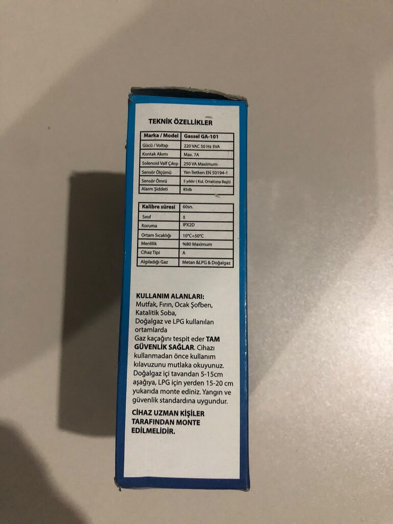 Gassel Duman dedektörü 2 adet - 4