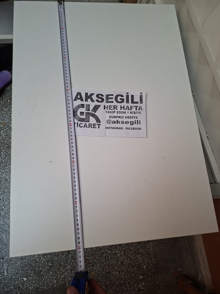 Çocuk Ders Çalışma Masası Sehbası Katlanır Masa 50*70cm İLN:128 - 2