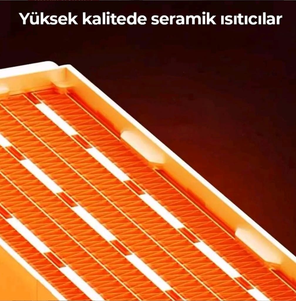 2yıl Garantili Şömineli Efektli Kule Tipi Dikey Isıtıcı 2000w - 8