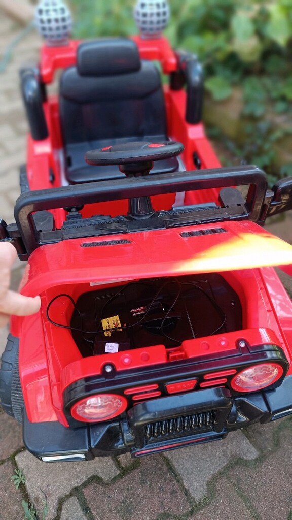 12V akülü full Neon akülü çocuk aeabasi - 10
