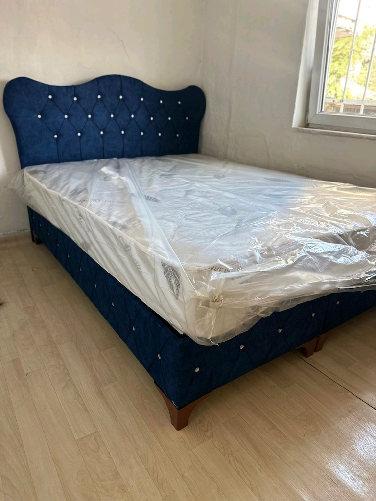 Çift kişilik baza başlık yatak - 2