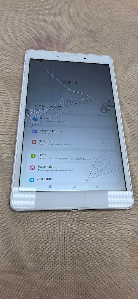 Samsung Galaxy Tab T 290 Cam Catlak - 5