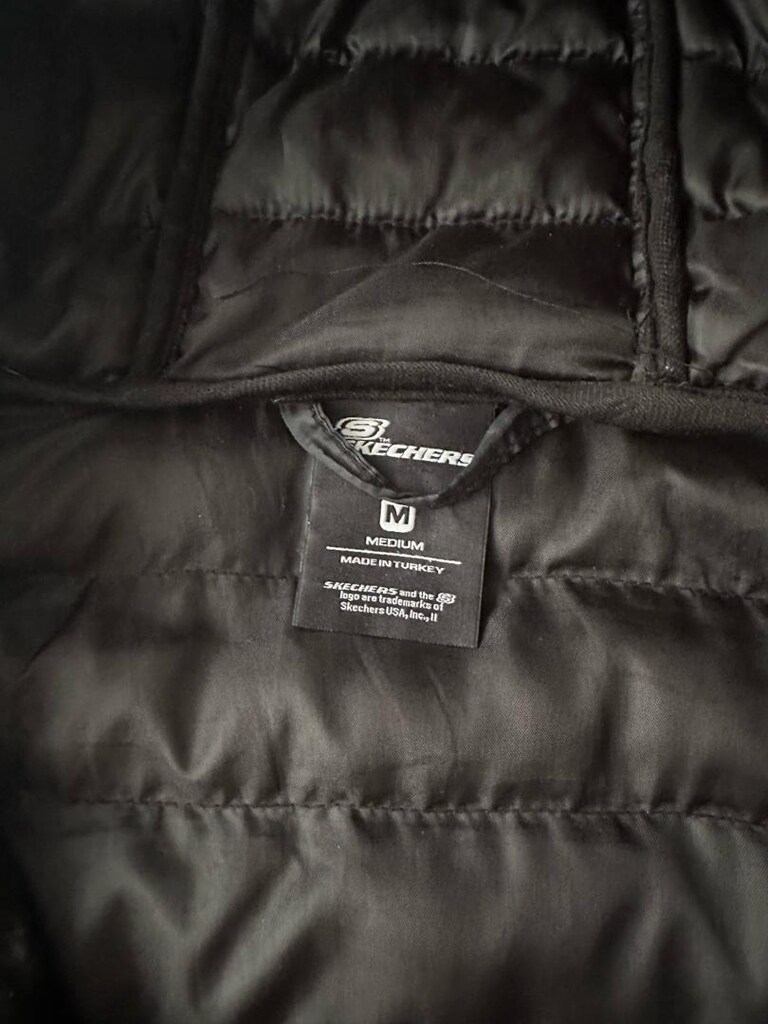 skechers maxi kadın siyah mont - 8
