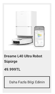 DREAME L40 ULTRA ROBOT SÜPÜRGE