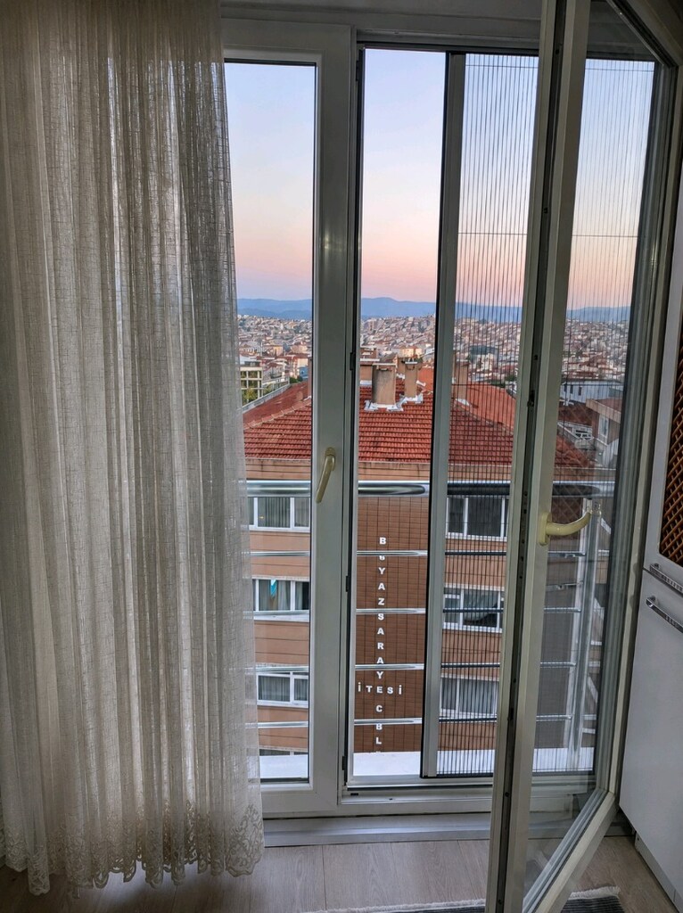 SİNEKLİX Akordeon Sürgülü Kapı Sinekliği | Özel Ölçü | Montajsız - 5