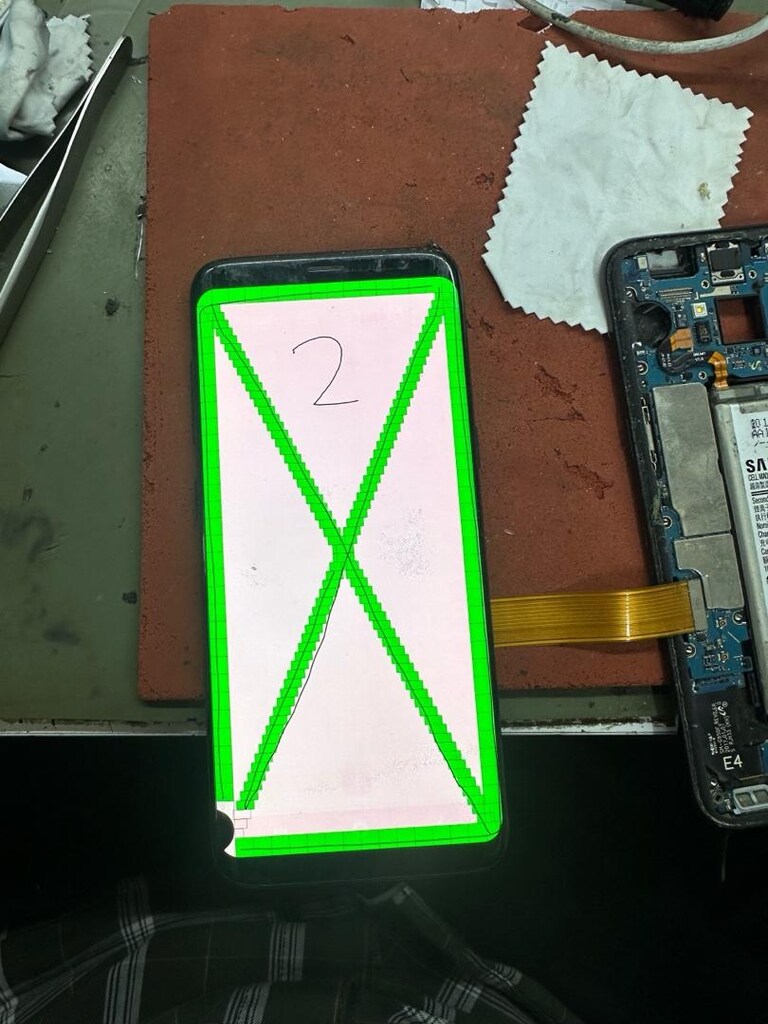 Samsung s8 orijinal lekeli ekran - 3