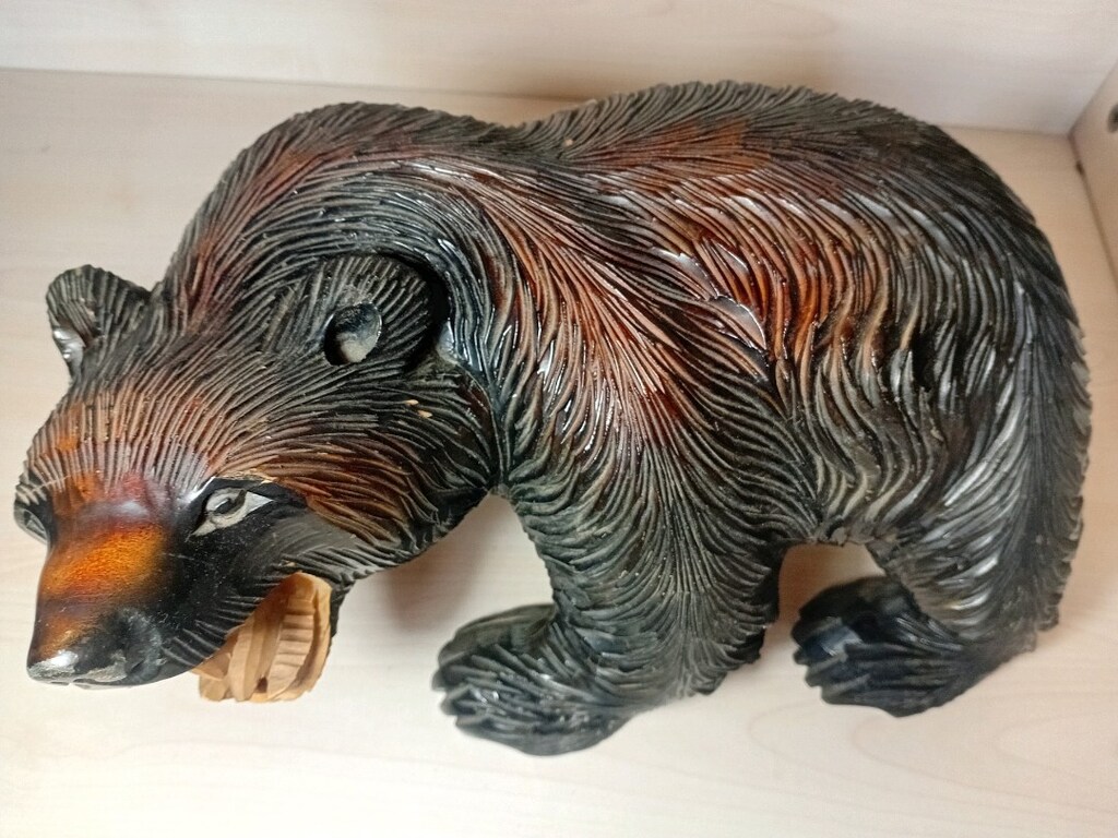Kibori Kuma (ahşap oyma ayı) - 3