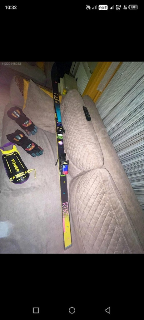 Olin 190 cm Kayak Takımı + Salomon Bağlama + Level Eldiven ve Çanta Se - 6