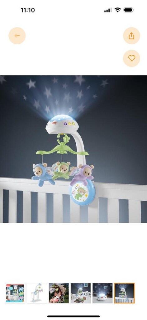 Fisher price kelebekler rüyası dönence - 2