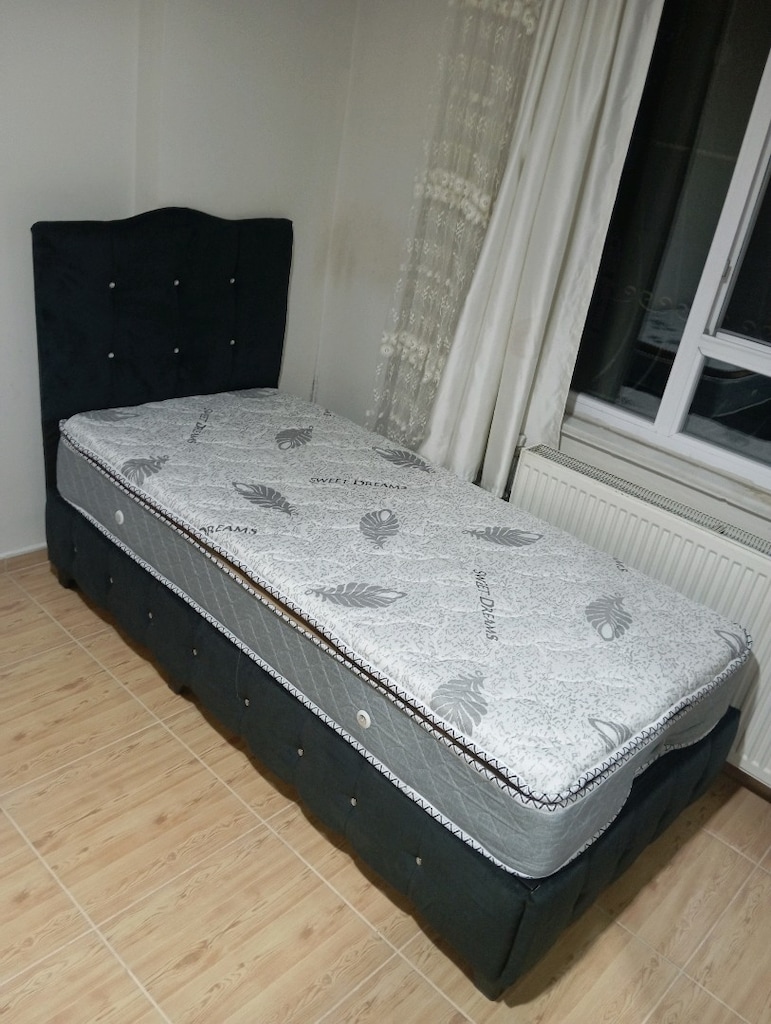 TEK KİŞİLİK SIFIR BAZA BAŞLIK YATAK MODELLERİ - 2