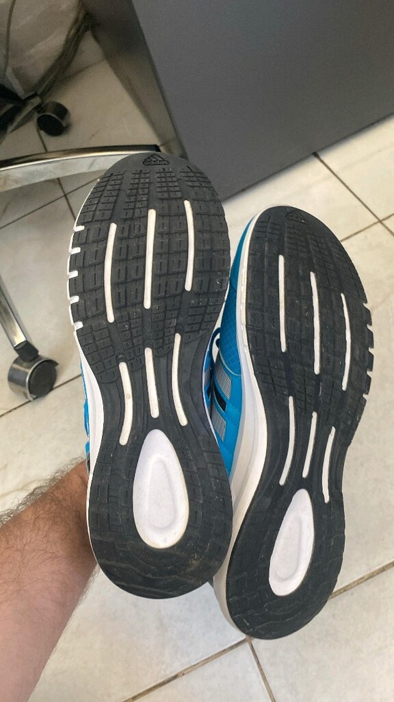 Adidas Mavi Spor Koşu Ayakkabısı - 5