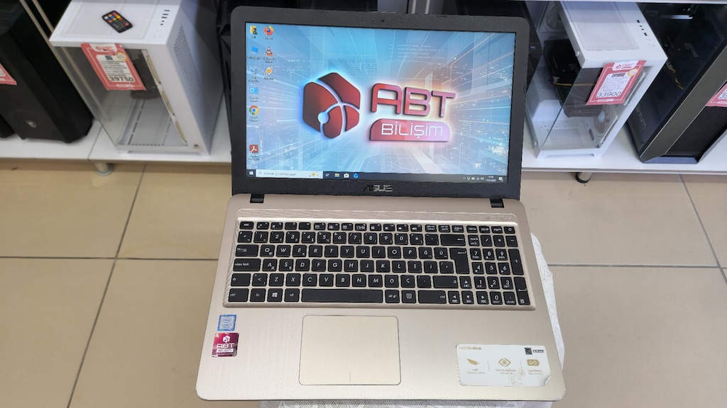 ABT BİLİŞİM – ASUS VivoBook i3-7100U | 4 GB RAM | 240 GB SSD - 9