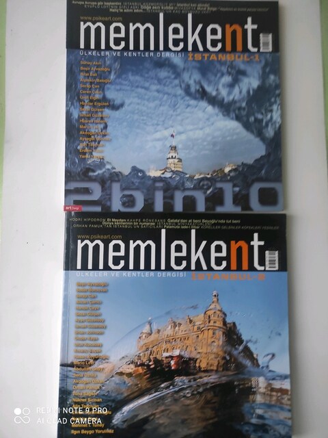 memlekent dergisi İstanbul sayıları