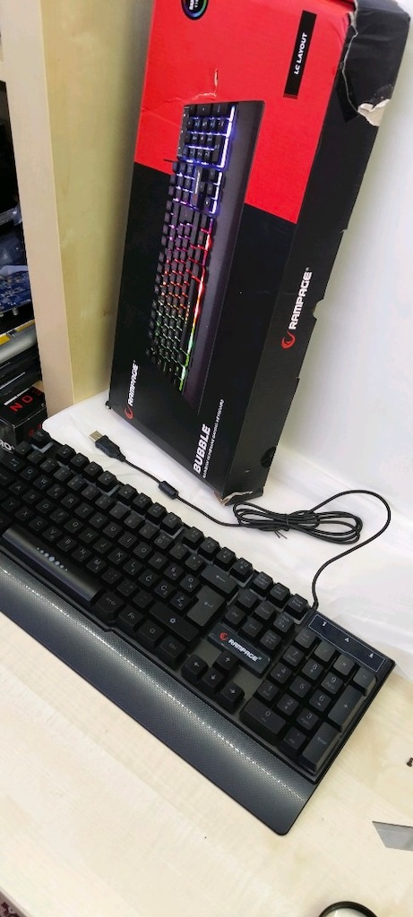 RAMPAGE KLAVYE+MOUSE PAD+MOUSE RGB - 4