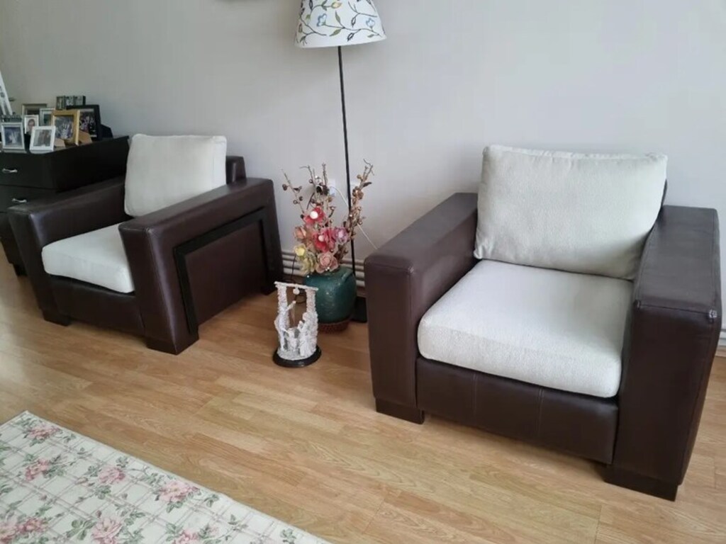 DERİ KUMAŞ KOLTUK TAKIMI - 3