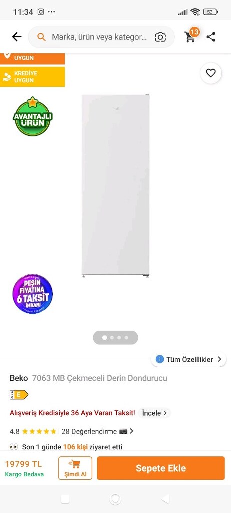 Beko derin dondurucu - 4