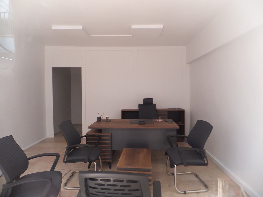 8 Parça Ceviz Makam Ofis Takımı | 1. Sınıf MDF | Makam Koltuğu Takımı
