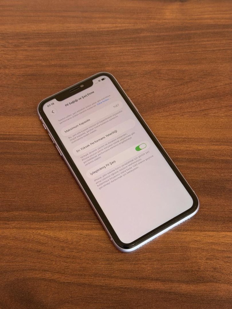 APPLE İPHONE 11 128 GB ÇOK TEMİZ PİL 87 SORUNSUZ HİÇ TAMİR GÖRMEMİŞ - 4