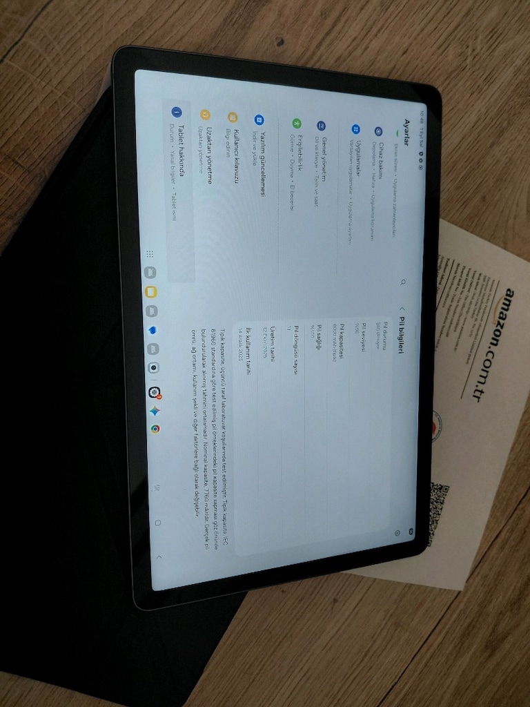 SIFIRDAN FARKSIZ 16AY GARANTİLİ 128GB 6RAM 10.9İNÇ SAMSUNG S10 LİTE - 5