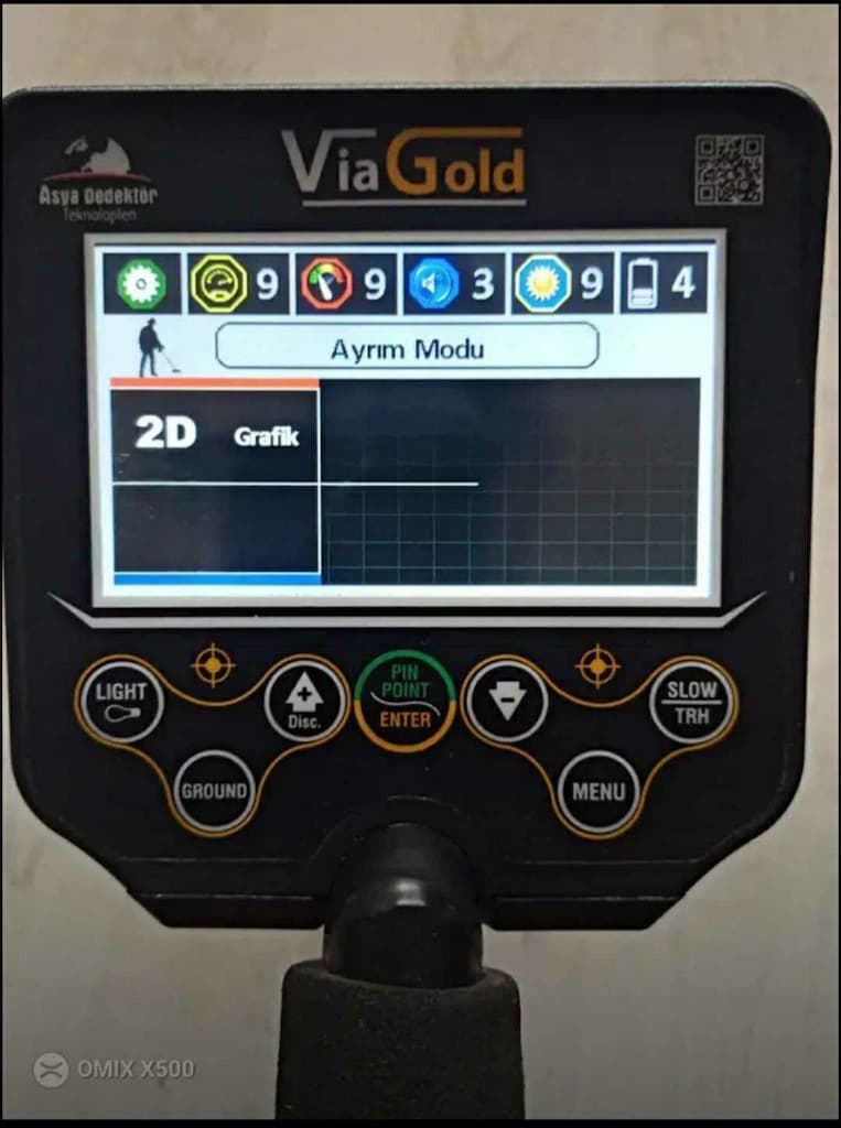 Via Gold 2D Altın ve Define Dedektörü – Garantili ve Full Set - 10