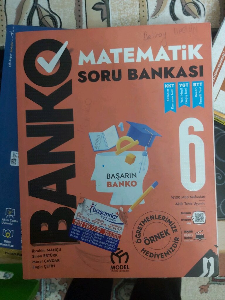5 ve 6. sınıf soru bankaları ve etkinlikli konu anlatımlı kitaplar - 7