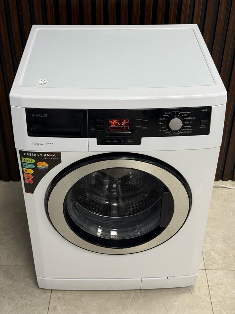 Arçelik 8 kg çok temiz sorunsuz çamaşır makinesi nakliye montaj dahil - 4