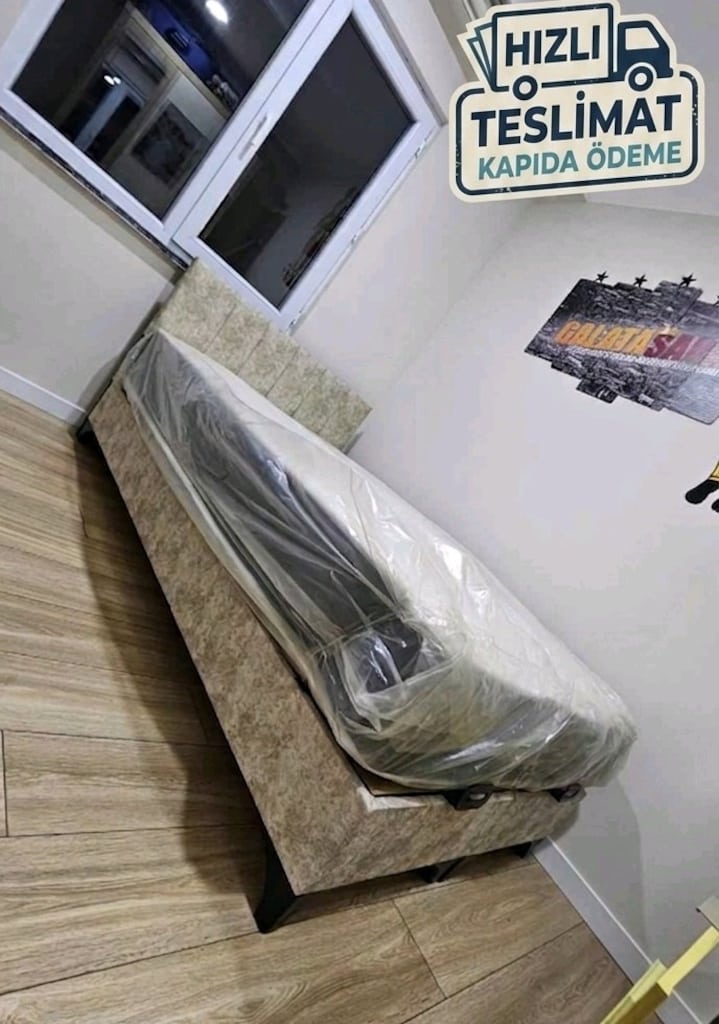 SIFIR SET UYGUN FİYAT 90/190 TEK KİŞİLİK YATAK BAZA BAŞLIK - 8