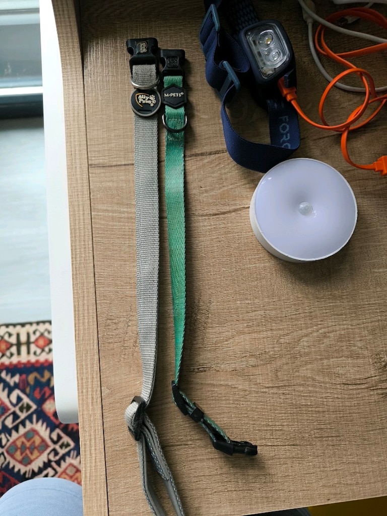 köpek yatak 50*70 cm + 35 ve 43 cm Lik boyun+ eğitim tasmasi hediye - 7