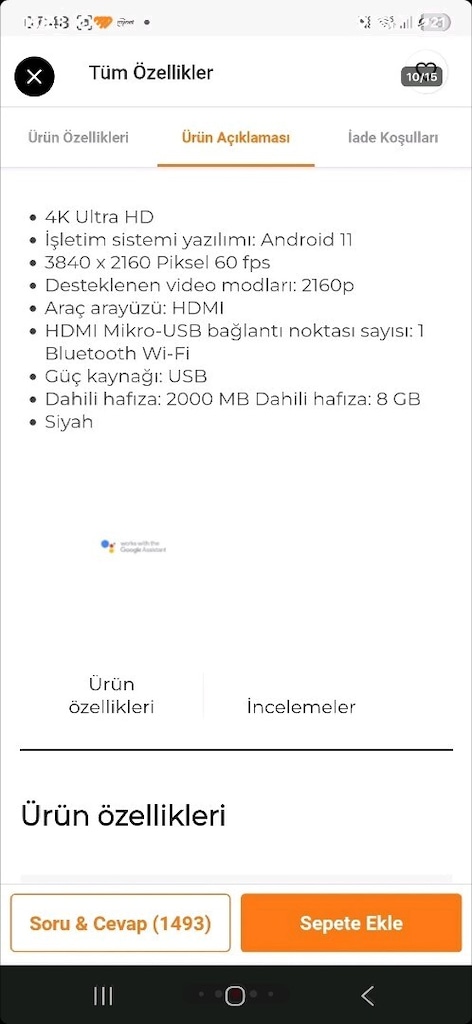 Xiaomi Mi TV Stick 4K Media Player - 10