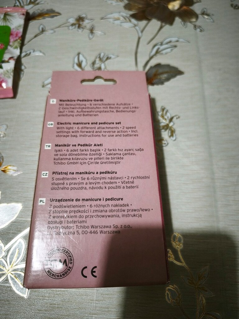 Tchibo marka manikür pedikür Aleti - 4