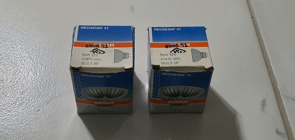 2 adet Osram spot ampulü 12V 50W önü açık - 6