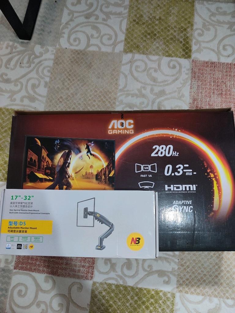 AOC gaming monitör ve north bayou f80 stand ikisi bir arada - 9