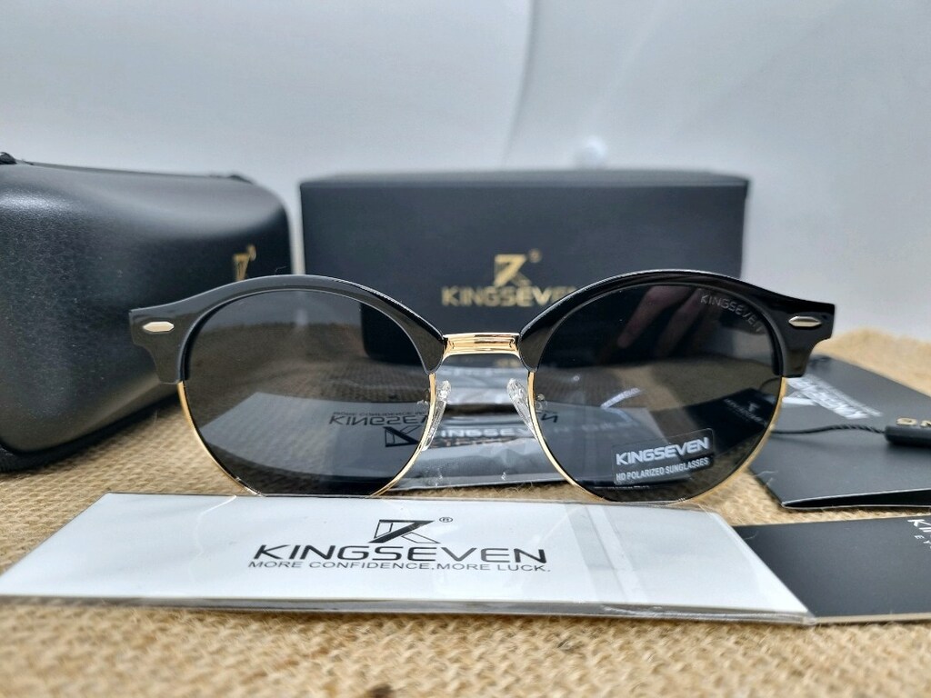 Kingseven erkek polarize güneş gözlüğü gözlük - 4