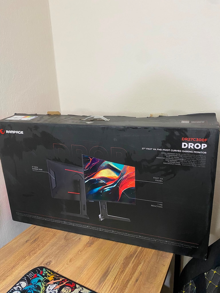 RAMPAGE 27 İNÇ.MONİTÖR 300HZ 1MS DROP DR27KUTU+FATURA+GARANTİLİ - 6