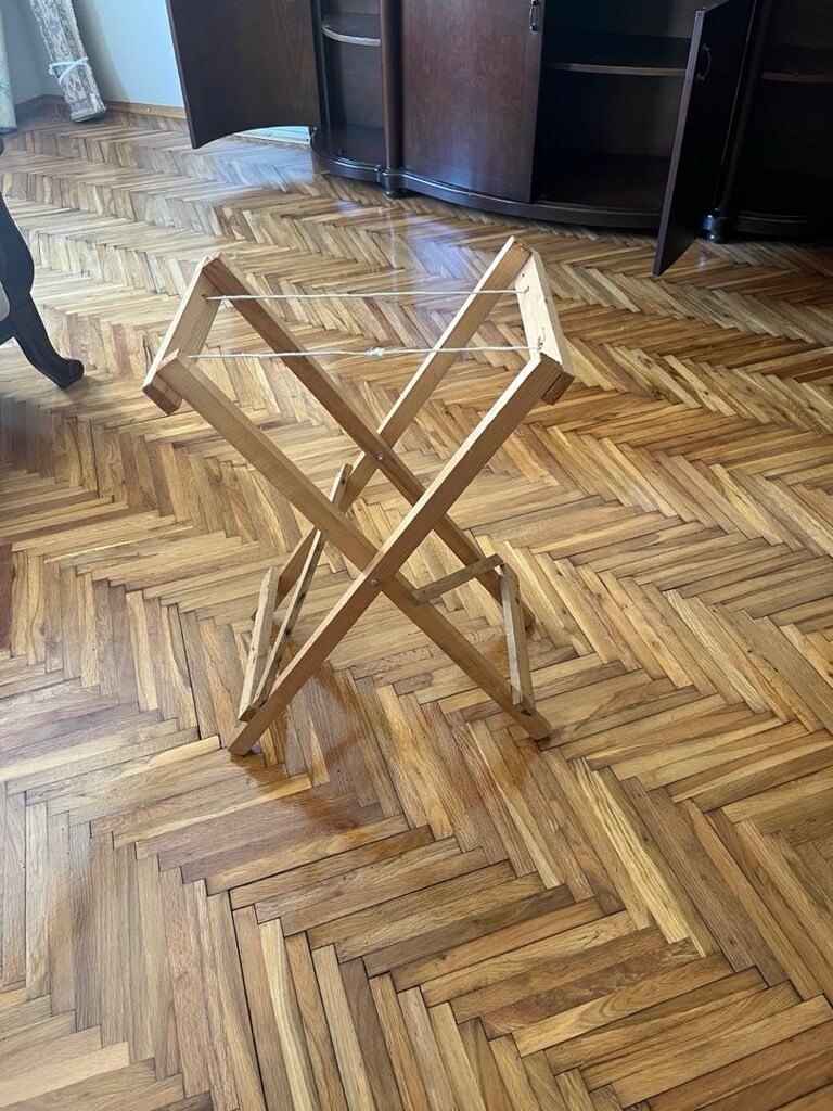 Sehpa Ahşap Simitçi / Midyeci Tepsi Sehpa - 3
