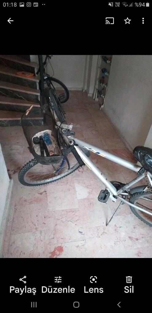 çok sağlam, kadrosu kalın lastikleri güzel arka oturma yeri ön sepet - 3