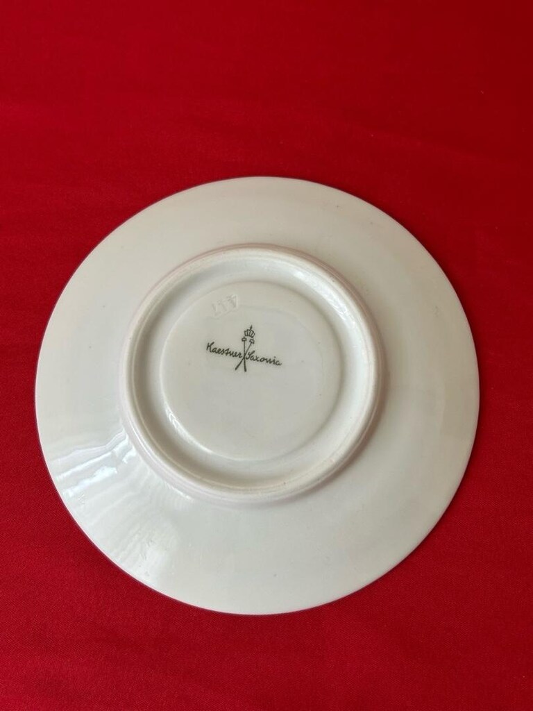 Alman Dönem Fincan Tabağı - 5