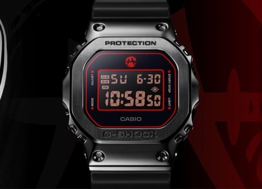 Casio G-SHOCK GM-5600RH-1 Rui Hachimura Limited Edition (Black Samurai - 2