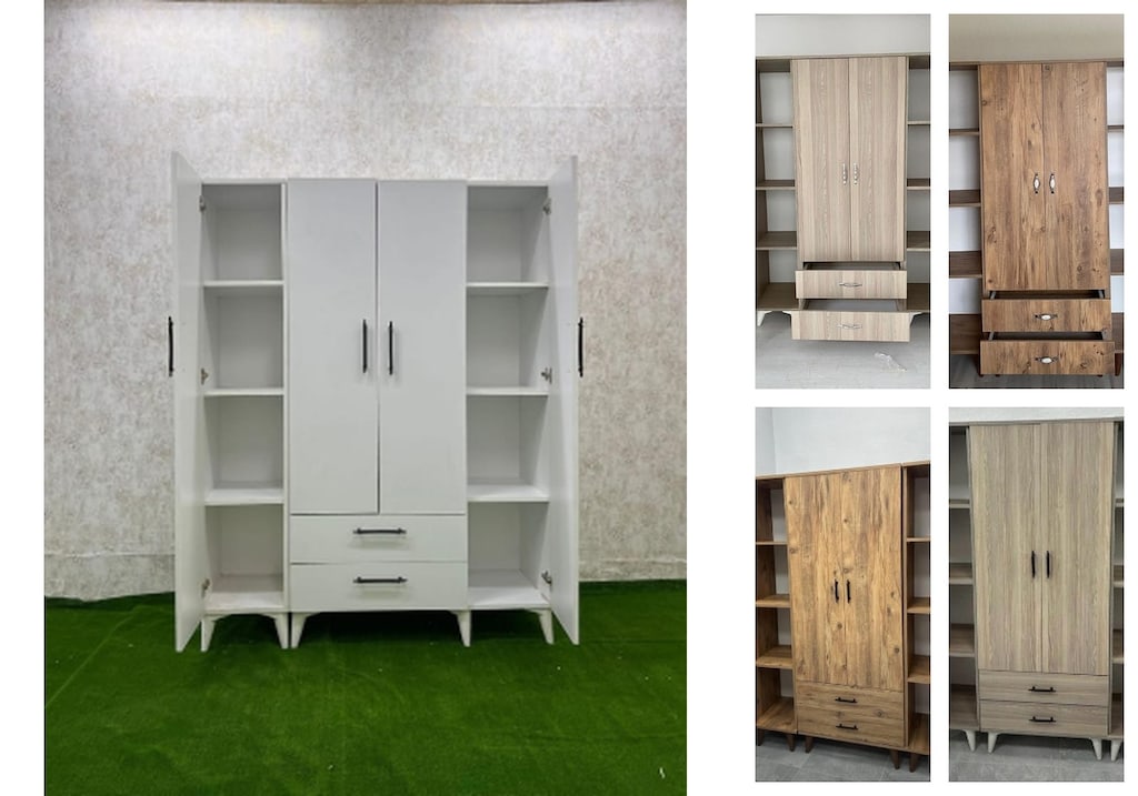 4 kapaklı elbise dolabı foclfdyxej - 5